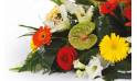 Fleurs en Deuil | vue sur des fleurs de la Composition de fleurs de deuil "Santa Maria"