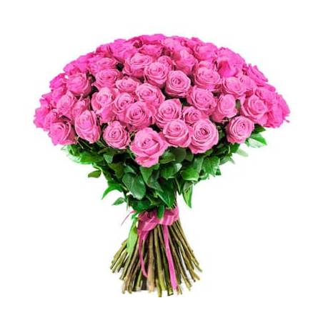 Fleurs en Deuil | image du Bouquet de Roses Roses longues tiges
