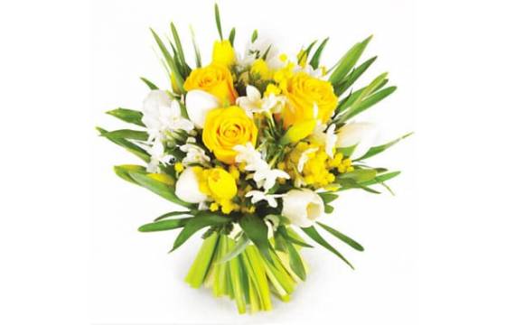 Fleurs en Deuil  | Image du bouquet de fleurs Boucle D'Or