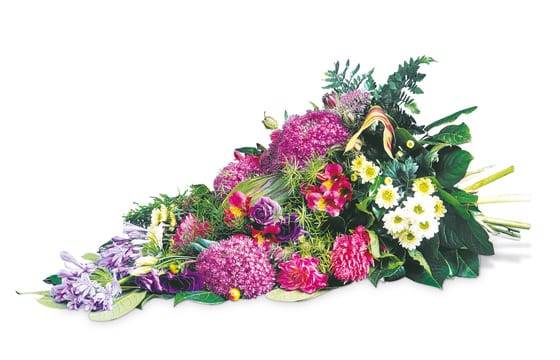 Fleurs en Deuil | image de la Gerbe de fleurs de deuil "Tendresse Eternelle" Fleurs en Deuil | image de la Gerbe de fleurs de deuil "Tendresse Eternelle"