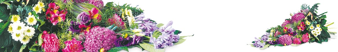 Quelles sont les différentes compositions florales de deuil : Les gerbes de fleurs