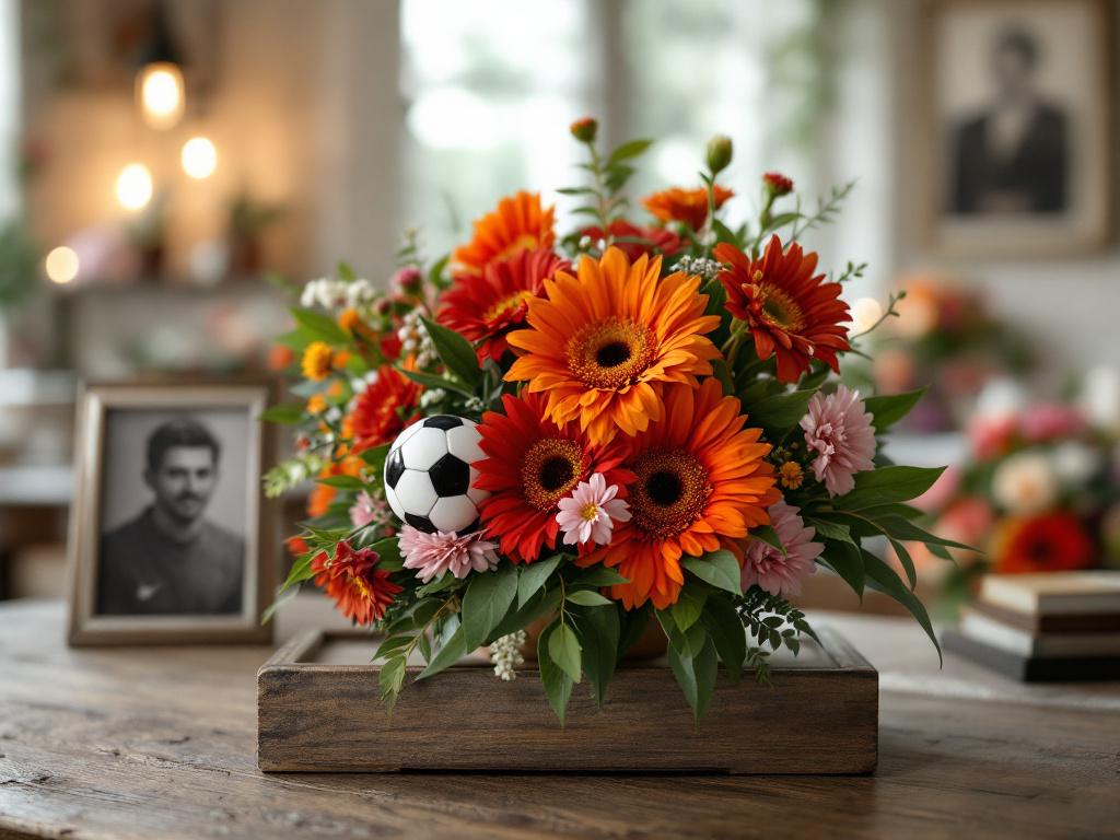 Composition florale personnalisée pour un hommage funéraire unique