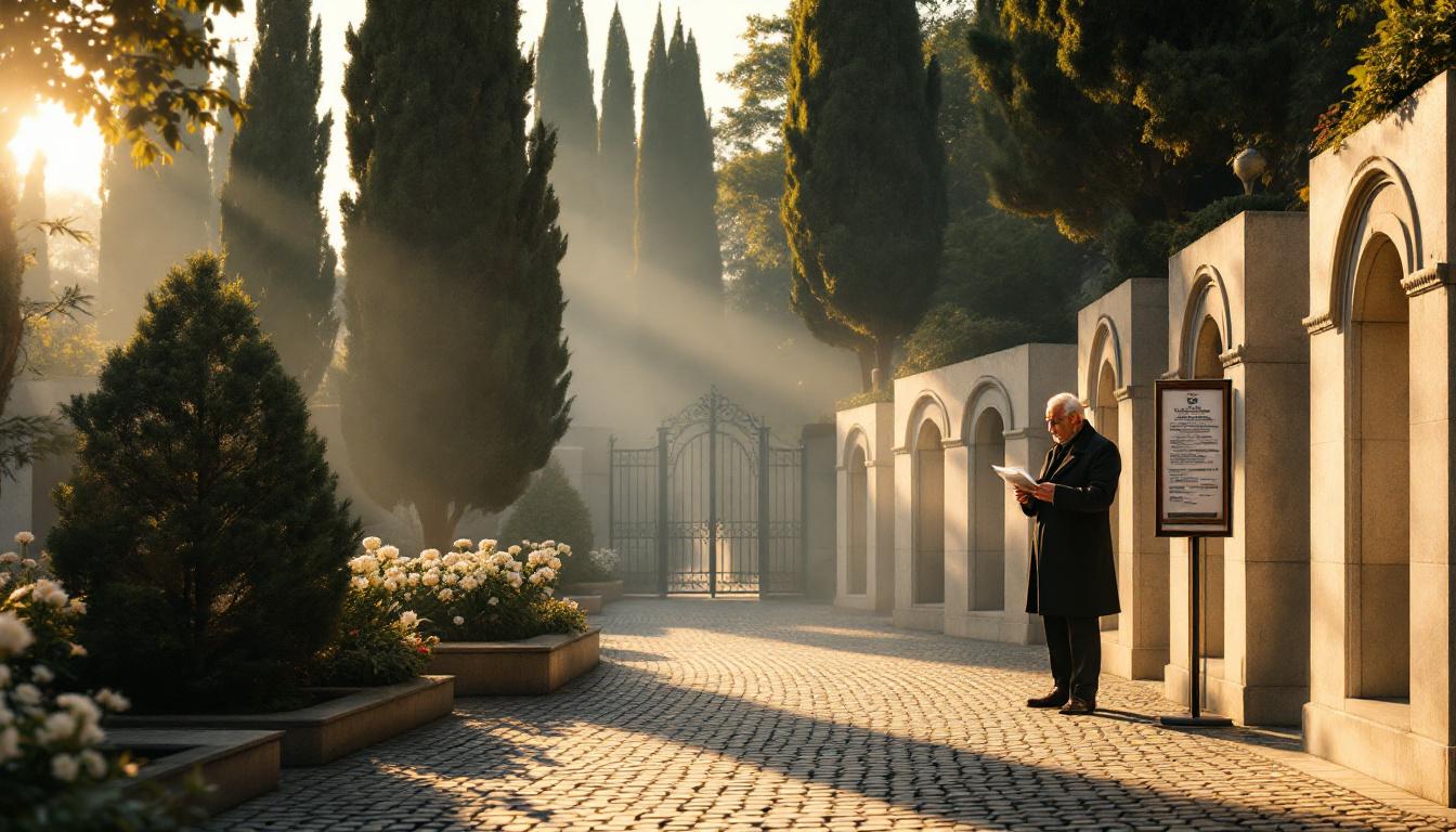 Réglementation fleurs columbarium commune française officielle