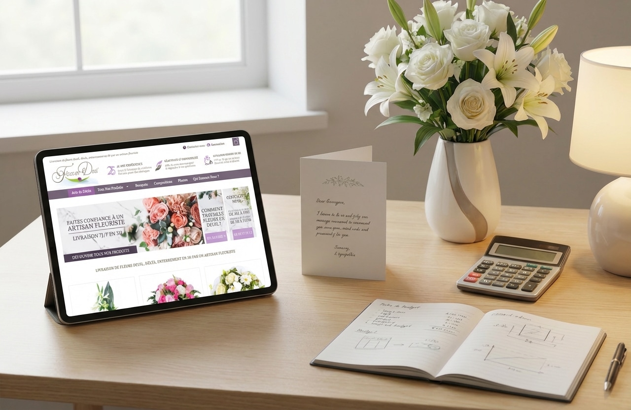 commander fleurs deuil conseils pratiques budget